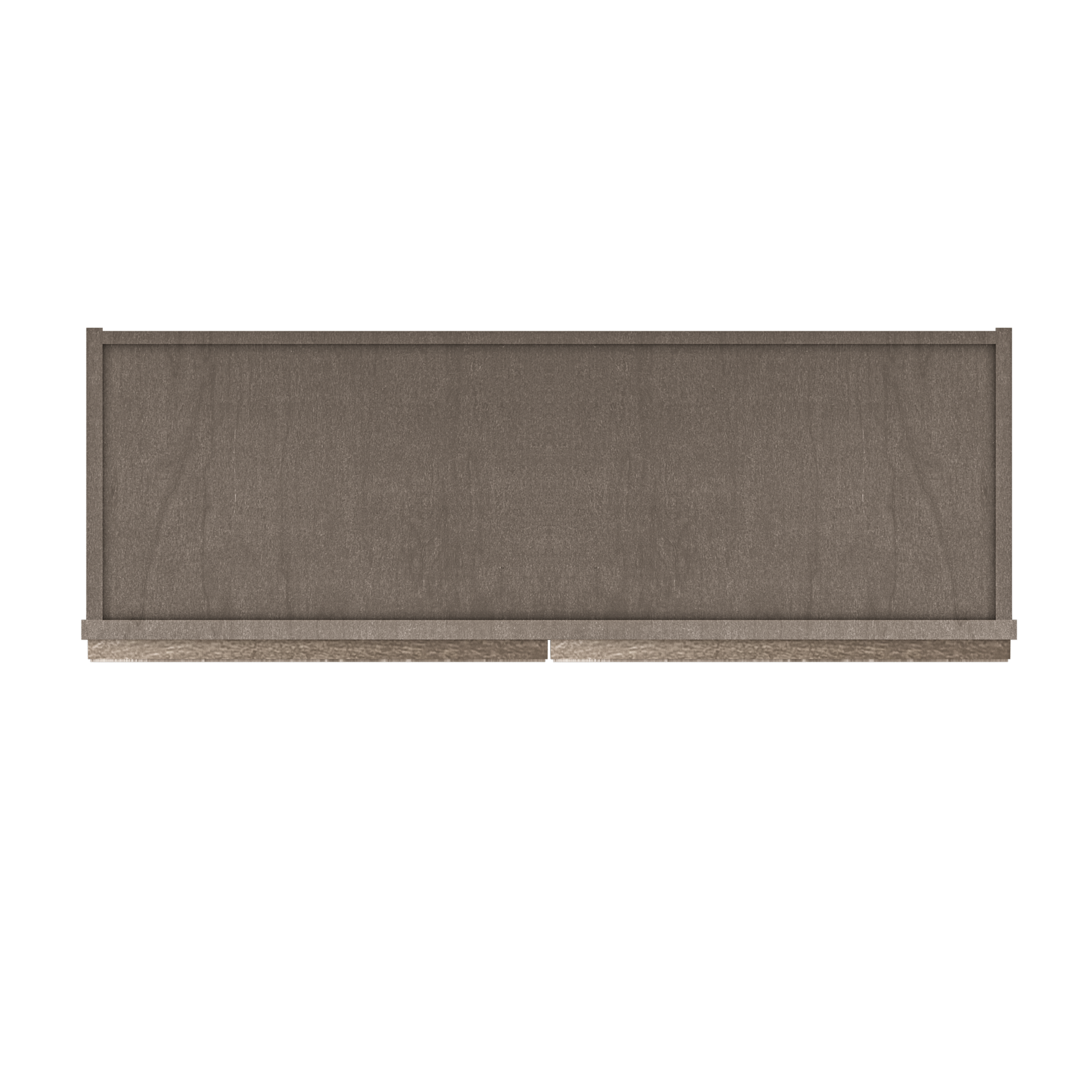 Frosted Glass Door Wall Kitchen Cabinet WMD3630 Milan Slate 36 in. width 30 in. height 12 in. depth - Kitchen Cabinets