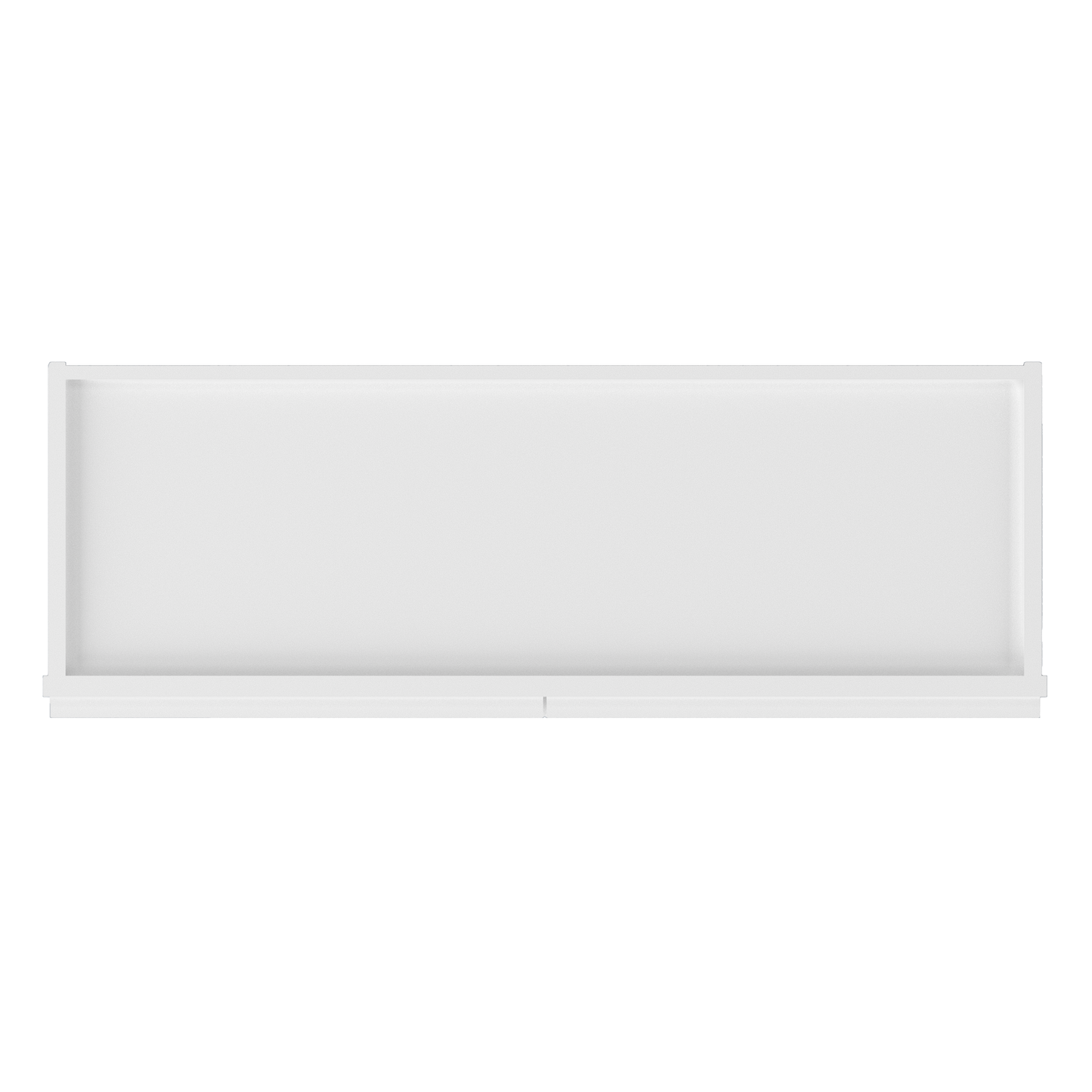 Frosted Glass Door Wall Kitchen Cabinet WMD3636 Alpina White LessCare 36 in. width 36 in. height 12 in. depth - Kitchen