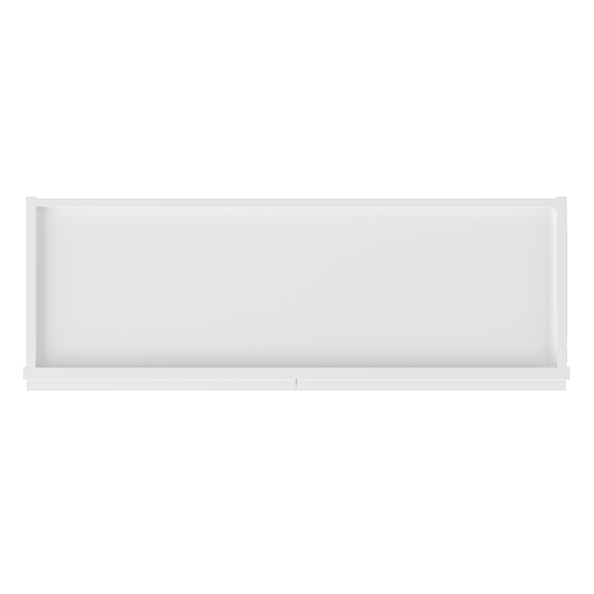 Frosted Glass Door Wall Kitchen Cabinet WMD3636 Alpina White LessCare 36 in. width 36 in. height 12 in. depth - Kitchen