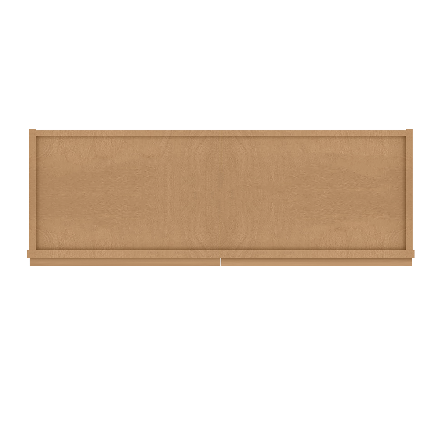Frosted Glass Door Wall Kitchen Cabinet WMD3636 Shaker Toffee 36 in. width 36 in. height 12 in. depth - Kitchen Cabinets