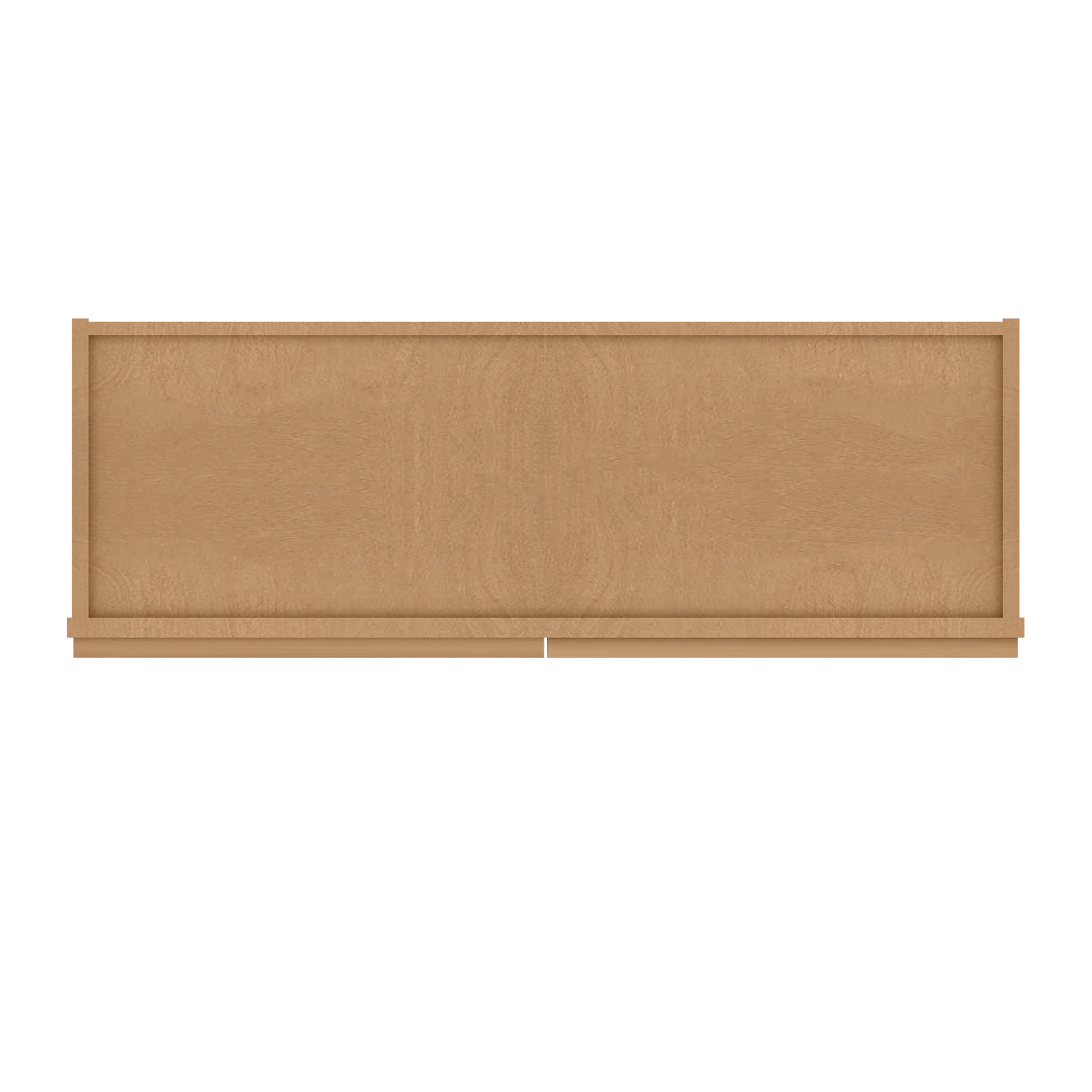 Frosted Glass Door Wall Kitchen Cabinet WMD3636 Shaker Toffee 36 in. width 36 in. height 12 in. depth - Kitchen Cabinets