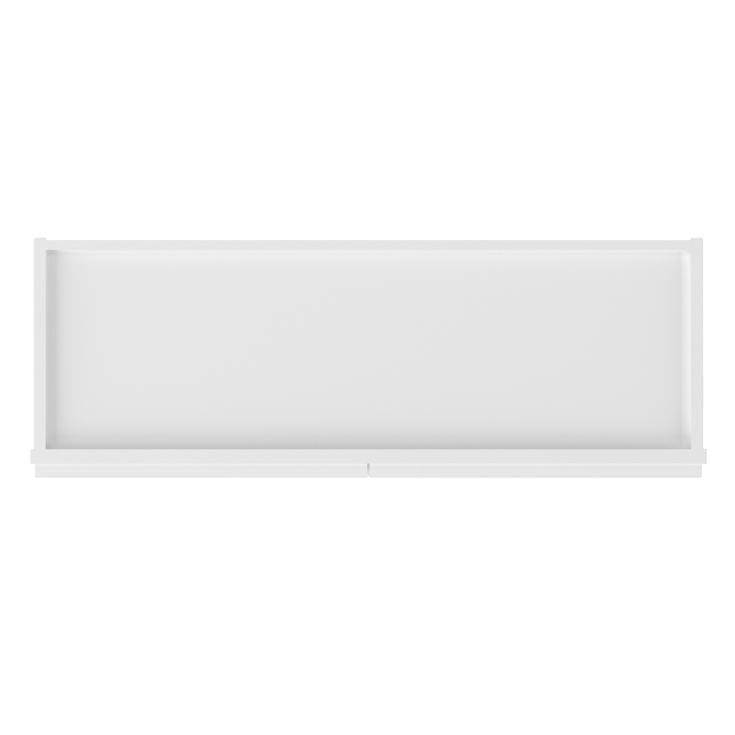 Frosted Glass Door Wall Kitchen Cabinet WMD3642 Alpina White LessCare 36 in. width 42 in. height 12 in. depth - Kitchen