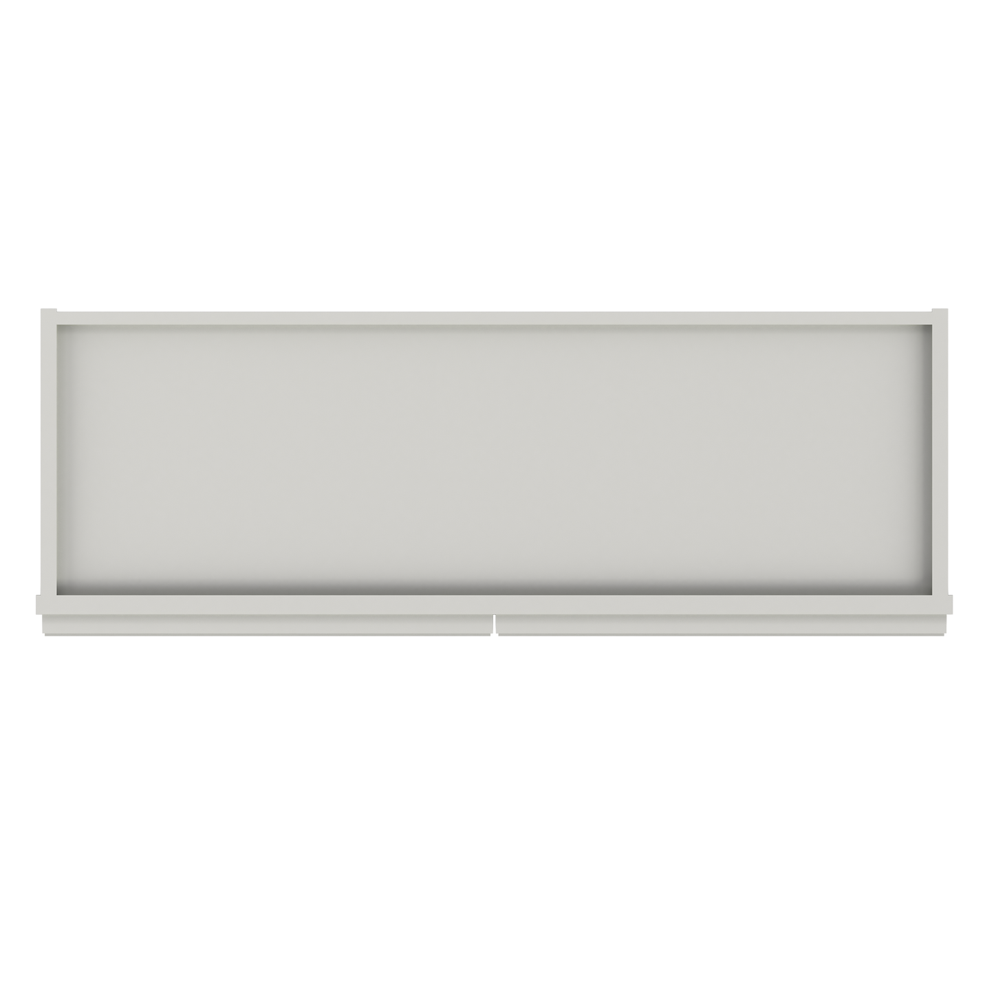 Frosted Glass Door Wall Kitchen Cabinet WMD3642 Milan Pearl 36 in. width 42 in. height 12 in. depth - Kitchen Cabinets