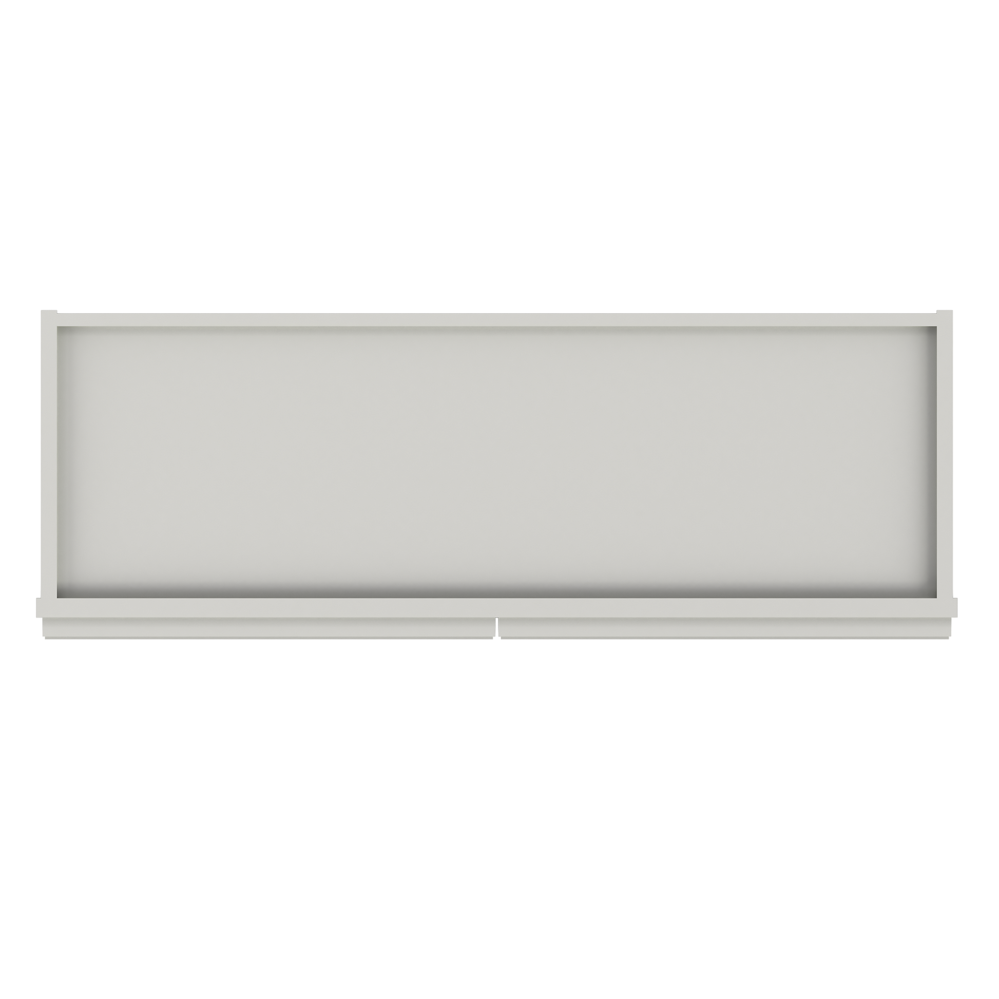 Frosted Glass Door Wall Kitchen Cabinet WMD3642 Milan Pearl 36 in. width 42 in. height 12 in. depth - Kitchen Cabinets