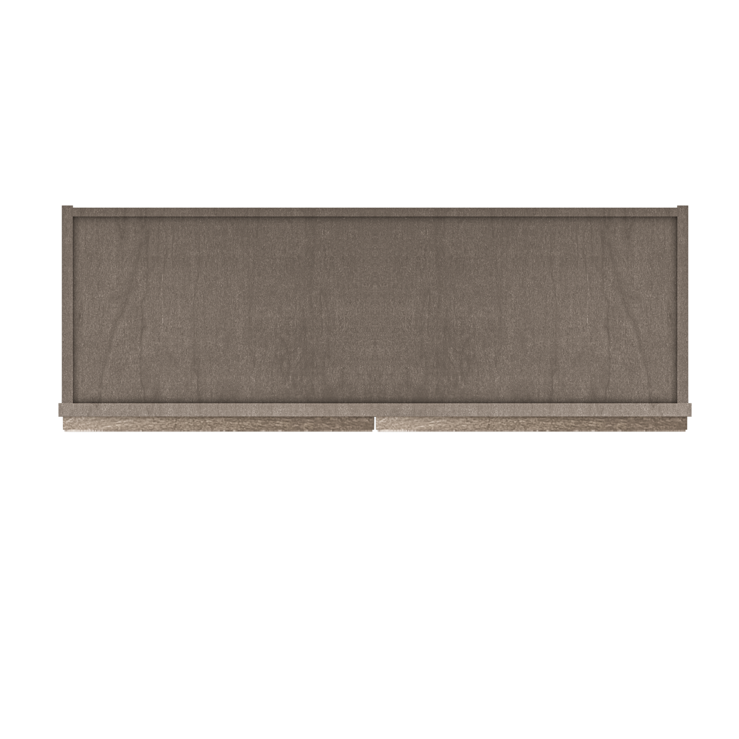 Frosted Glass Door Wall Kitchen Cabinet WMD3642 Milan Slate 36 in. width 42 in. height 12 in. depth - Kitchen Cabinets