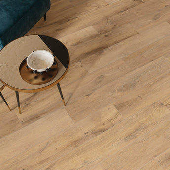 San Pedro Wood Look Beige Tile 8x48 Rectified Porcelain Floor and Wall for Interior or Exterior