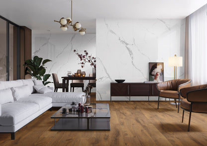 San Pedro Wood Look Honey Tile 8x48 Rectified Porcelain Floor and Wall for Interior or Exterior