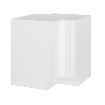Lazy Suzan Base Kitchen Cabinet SCER33 Alpina White LessCare 34.5 in. height 33 in. depth - Kitchen Cabinets