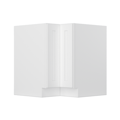 Lazy Suzan Base Kitchen Cabinet SCER33 Alpina White LessCare 34.5 in. height 33 in. depth - Kitchen Cabinets