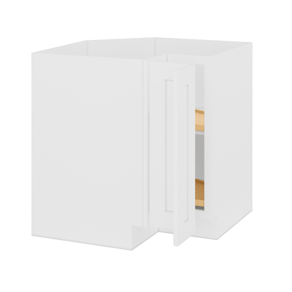 Lazy Suzan Base Kitchen Cabinet SCER33 Alpina White LessCare 34.5 in. height 33 in. depth - Kitchen Cabinets