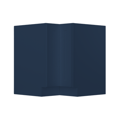 Lazy Suzan Base Kitchen Cabinet SCER33 Danbury Blue LessCare 34.5 in. height 33 in. depth - Kitchen Cabinets