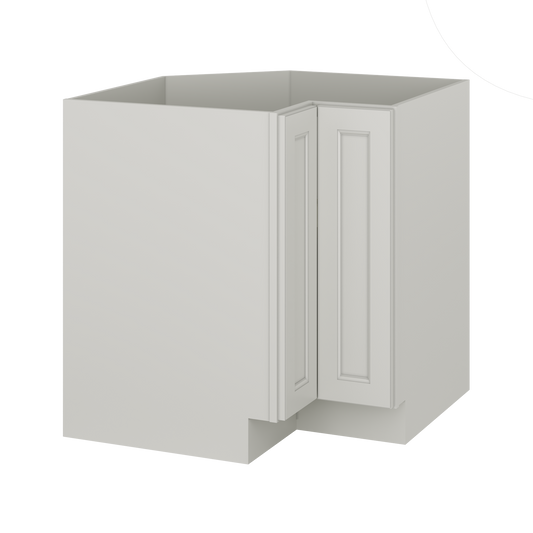 Lazy Suzan Base Kitchen Cabinet SCER33 Milan Pearl LessCare 34.5 in. height 33 in. depth - Kitchen Cabinets