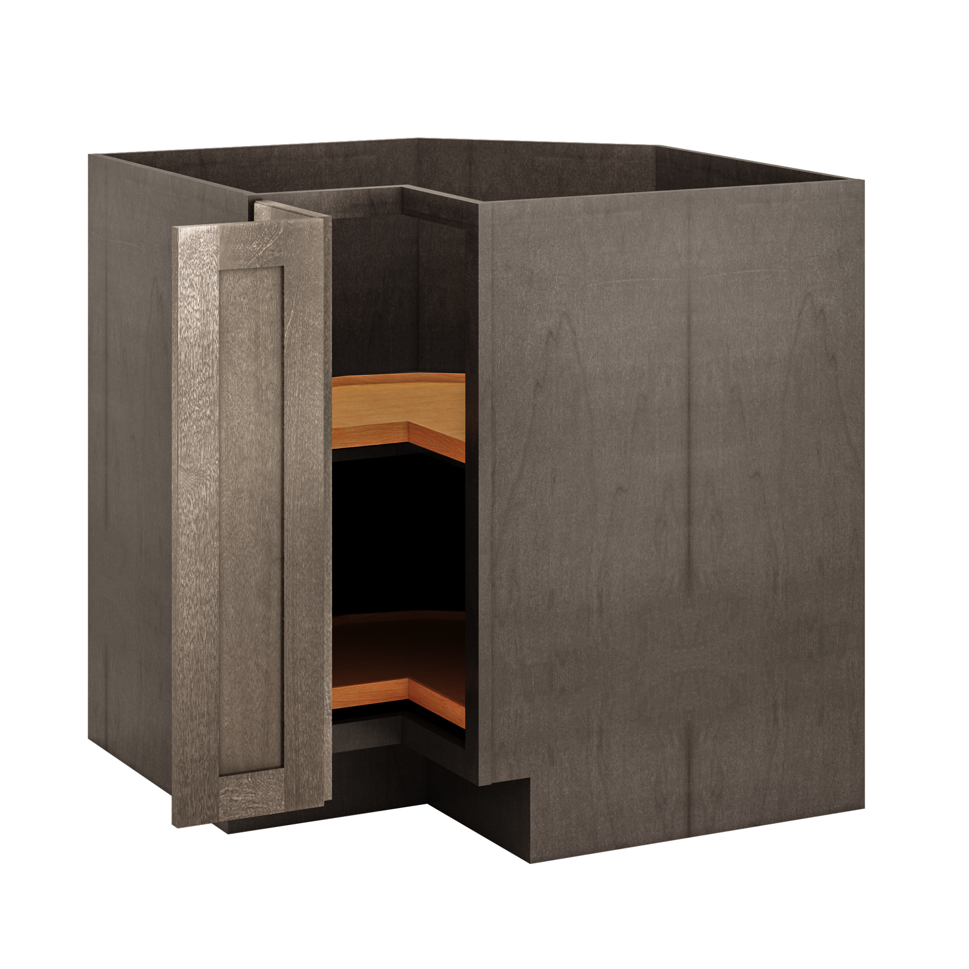 Lazy Suzan Base Kitchen Cabinet SCER33 Milan Slate 34.5 in. height 33 in. depth - Kitchen Cabinets