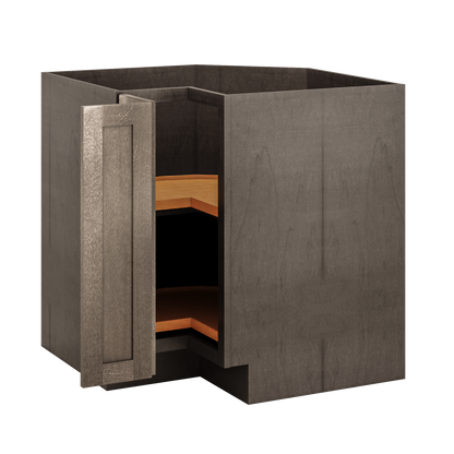 Lazy Suzan Base Kitchen Cabinet SCER33 Milan Slate 34.5 in. height 33 in. depth - Kitchen Cabinets