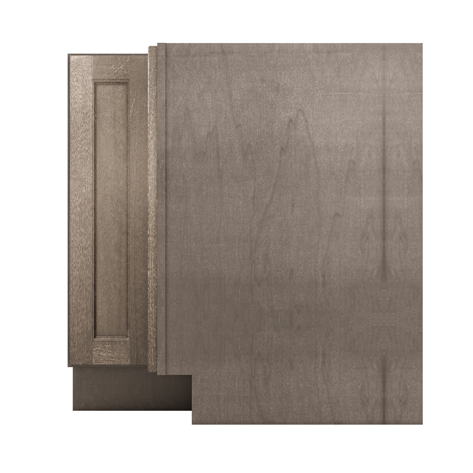 Lazy Suzan Base Kitchen Cabinet SCER33 Milan Slate 34.5 in. height 33 in. depth - Kitchen Cabinets