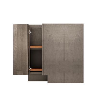 Lazy Suzan Base Kitchen Cabinet SCER33 Milan Slate 34.5 in. height 33 in. depth - Kitchen Cabinets