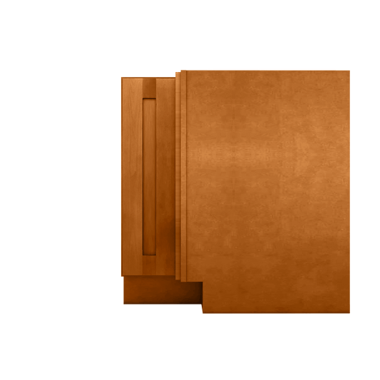 Lazy Suzan Base Kitchen Cabinet SCER33 Newport LessCare 34.5 in. height 33 in. depth - Kitchen Cabinets