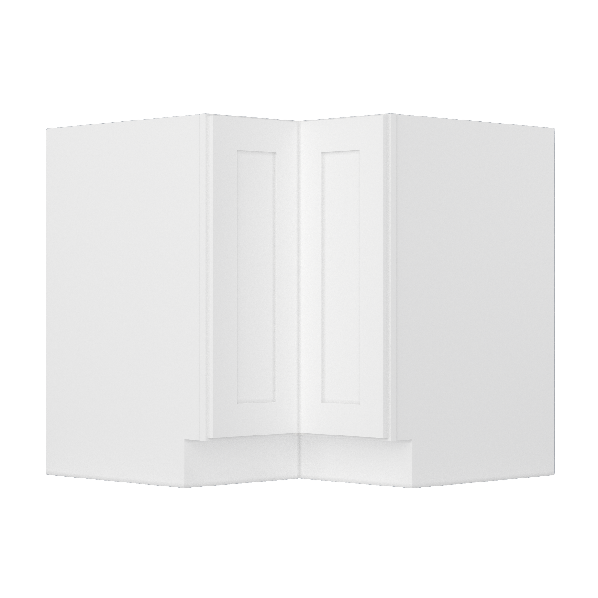 Lazy Suzan Base Kitchen Cabinet SCER36 Alpina White LessCare 34.5 in. height 36 in. depth - Kitchen Cabinets