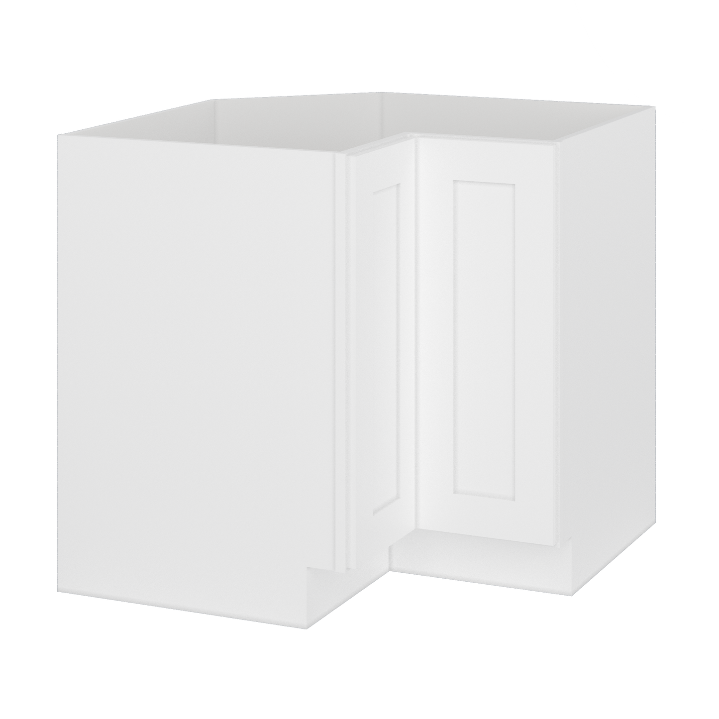 Lazy Suzan Base Kitchen Cabinet SCER36 Alpina White LessCare 34.5 in. height 36 in. depth - Kitchen Cabinets