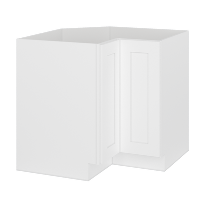 Lazy Suzan Base Kitchen Cabinet SCER36 Alpina White LessCare 34.5 in. height 36 in. depth - Kitchen Cabinets