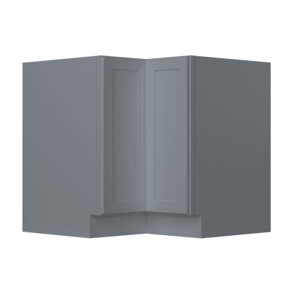 Lazy Suzan Base Kitchen Cabinet SCER36 Colonial Gray LessCare 34.5 in. height 36 in. depth - Kitchen Cabinets