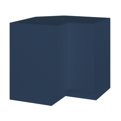 Lazy Suzan Base Kitchen Cabinet SCER36 Danbury Blue LessCare 34.5 in. height 36 in. depth - Kitchen Cabinets