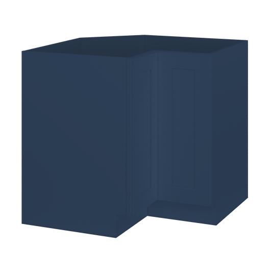 Lazy Suzan Base Kitchen Cabinet SCER36 Danbury Blue LessCare 34.5 in. height 36 in. depth - Kitchen Cabinets