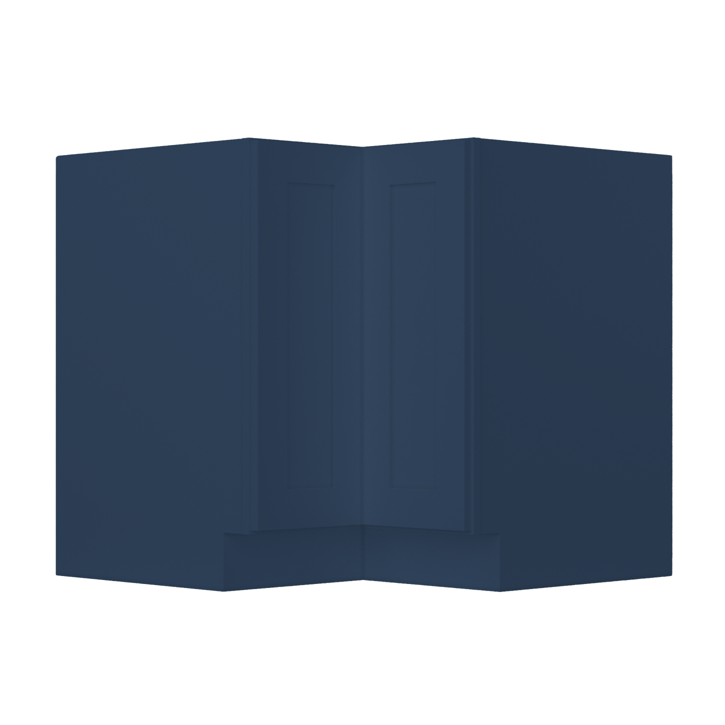 Lazy Suzan Base Kitchen Cabinet SCER36 Danbury Blue LessCare 34.5 in. height 36 in. depth - Kitchen Cabinets