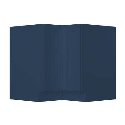Lazy Suzan Base Kitchen Cabinet SCER36 Danbury Blue LessCare 34.5 in. height 36 in. depth - Kitchen Cabinets
