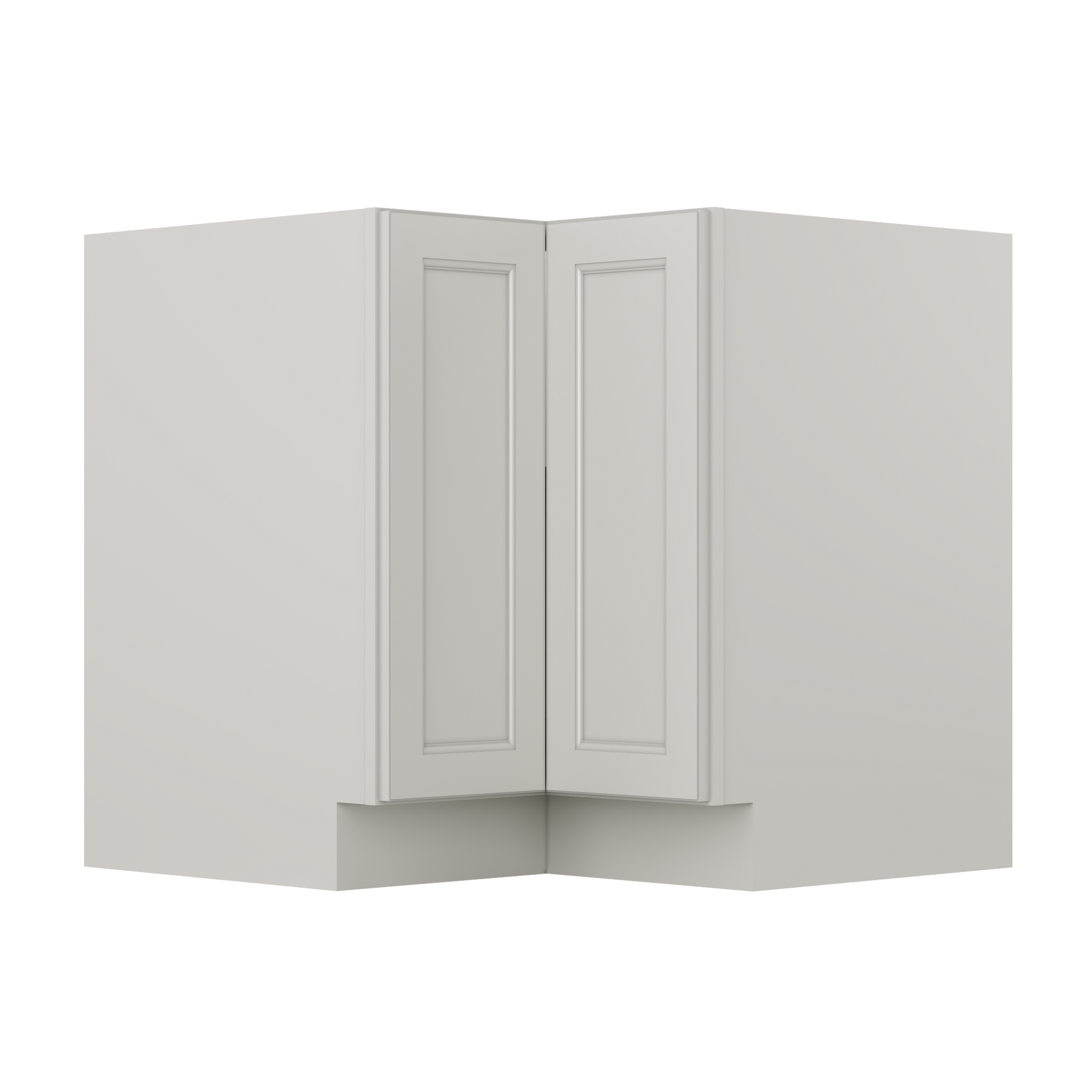 Lazy Suzan Base Kitchen Cabinet SCER36 Milan Pearl 34.5 in. height 36 in. depth - Kitchen Cabinets