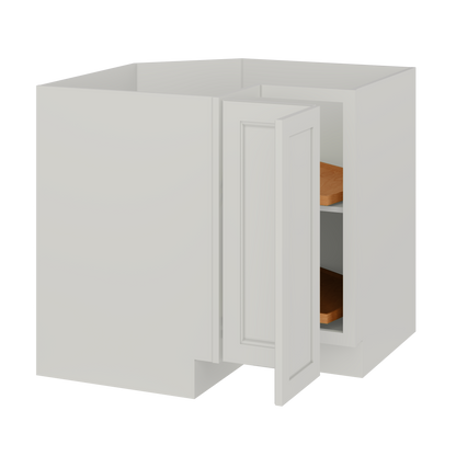 Lazy Suzan Base Kitchen Cabinet SCER36 Milan Pearl 34.5 in. height 36 in. depth - Kitchen Cabinets