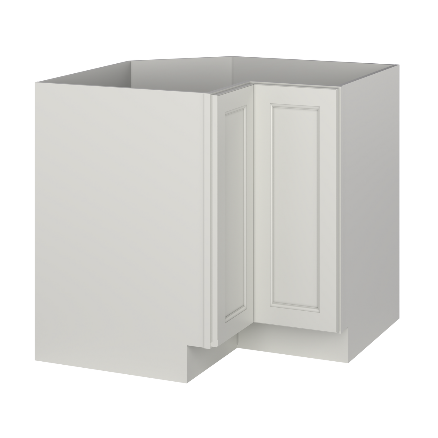 Lazy Suzan Base Kitchen Cabinet SCER36 Milan Pearl 34.5 in. height 36 in. depth - Kitchen Cabinets