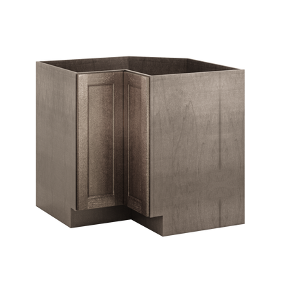 Lazy Suzan Base Kitchen Cabinet SCER36 Milan Slate 34.5 in. height 36 in. depth - Kitchen Cabinets