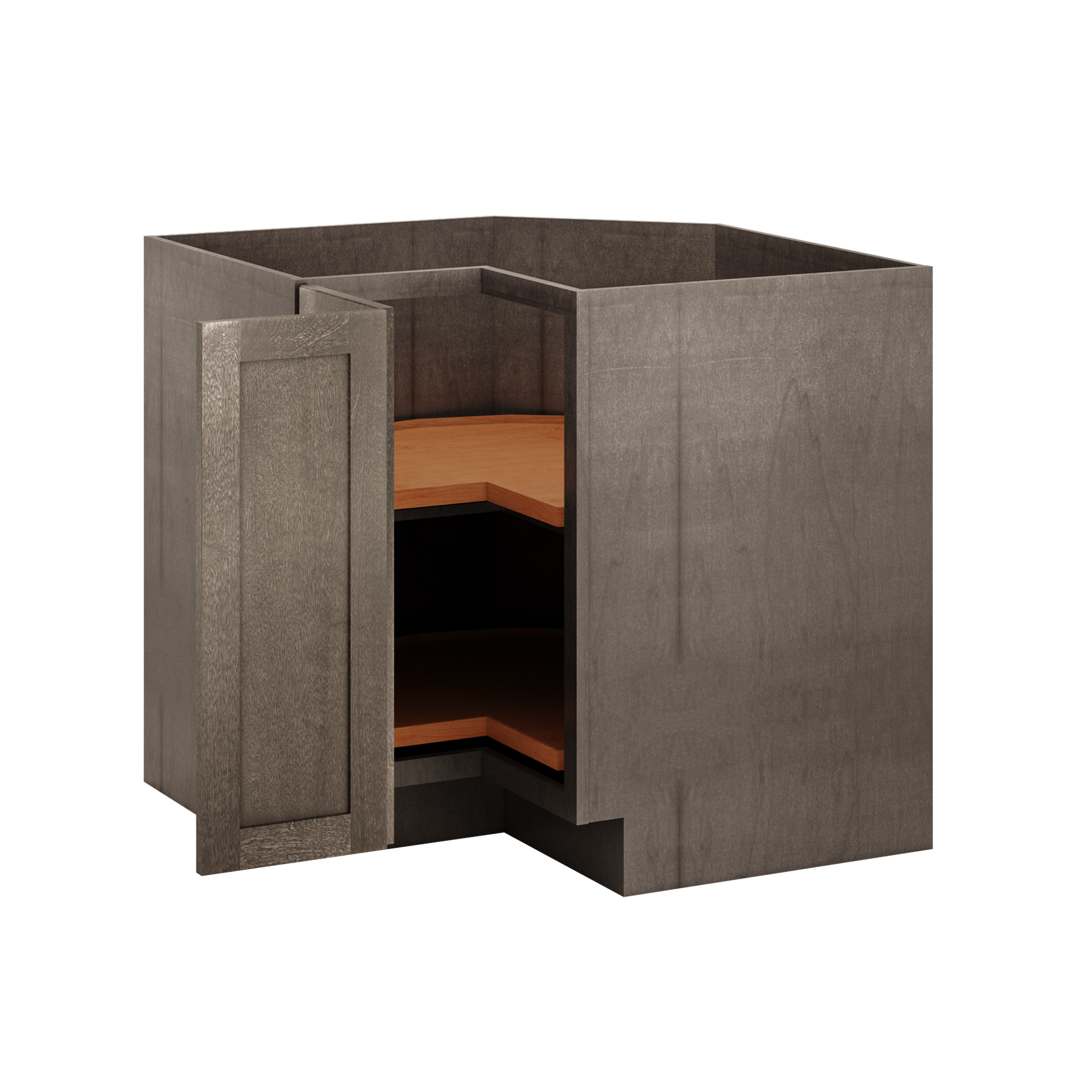 Lazy Suzan Base Kitchen Cabinet SCER36 Milan Slate 34.5 in. height 36 in. depth - Kitchen Cabinets