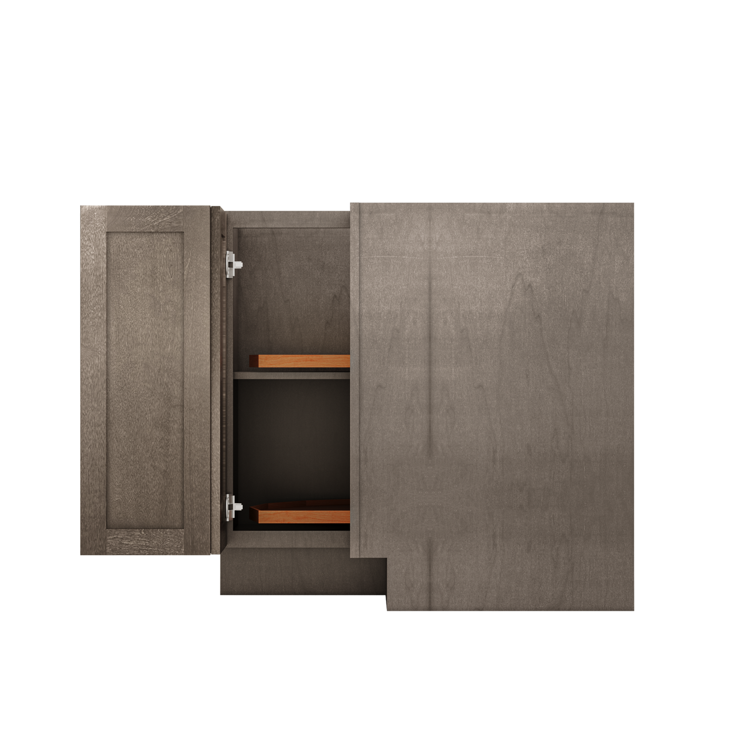 Lazy Suzan Base Kitchen Cabinet SCER36 Milan Slate 34.5 in. height 36 in. depth - Kitchen Cabinets