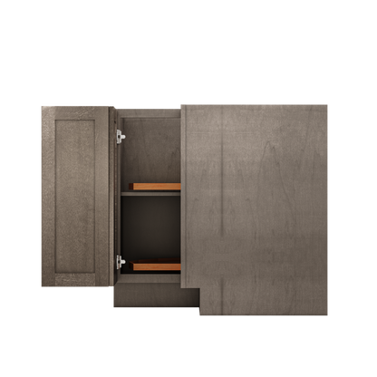 Lazy Suzan Base Kitchen Cabinet SCER36 Milan Slate 34.5 in. height 36 in. depth - Kitchen Cabinets