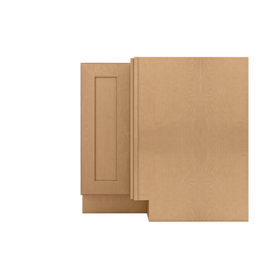 Lazy Suzan Base Kitchen Cabinet SCER36 Shaker Toffee 34.5 in. height 36 in. depth - Kitchen Cabinets