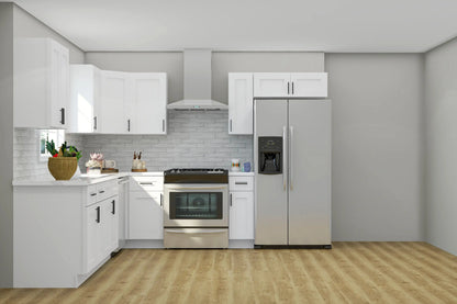 Lesscare Alpina White 10x10 Kitchen