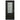 HOMETOWN 3/4 FIBERGLASS DOOR PAINTED BLACK