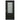 HOMETOWN 3/4 FIBERGLASS DOOR PAINTED BLACK