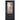 JUPITER 3/4 FIBERGLASS DOOR PAINTED BLACK