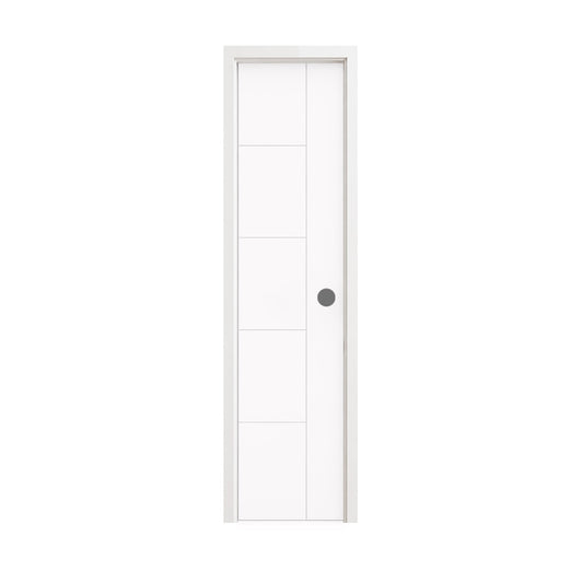 18 in. x 80 in. Berkley Honeycomb Core Primed White MDF Prehung Interior Door