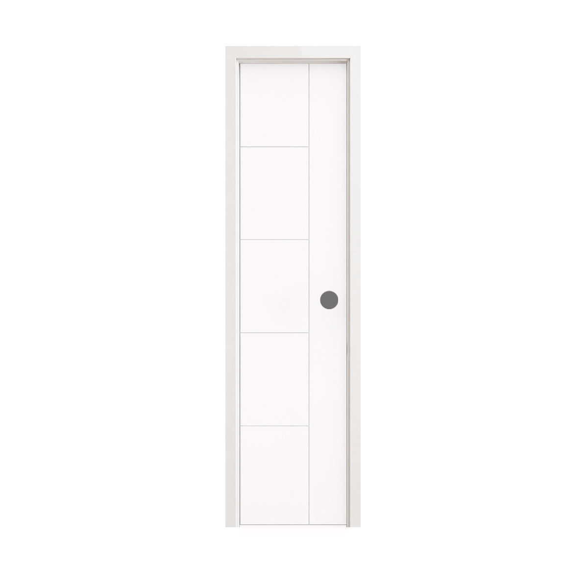 18 in. x 80 in. Berkley Honeycomb Core Primed White MDF Prehung Interior Door