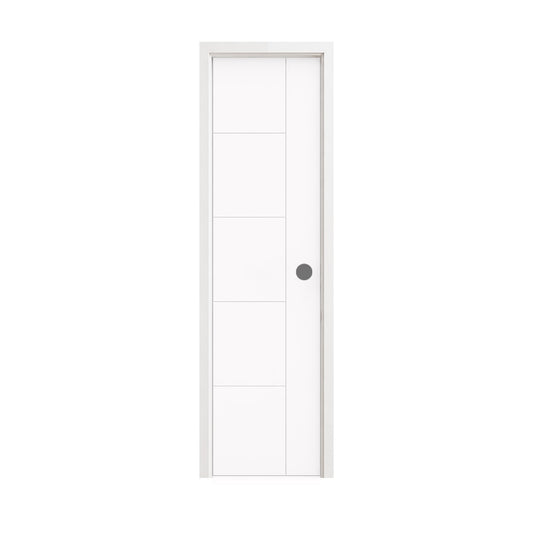 20 in. x 80 in. Berkley Honeycomb Core Primed White MDF Prehung Interior Door
