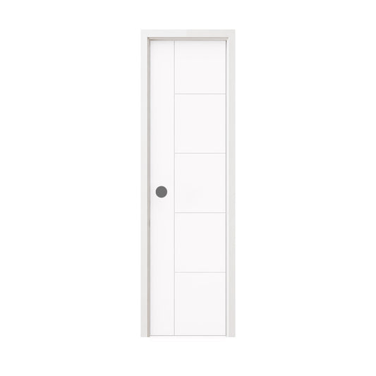 20 in. x 80 in. Berkley Honeycomb Core Primed White MDF Prehung Interior Door