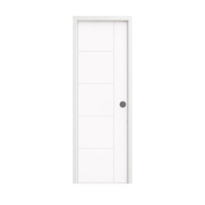 24 in. x 80 in. Berkley Honeycomb Core Primed White MDF Prehung Interior Door