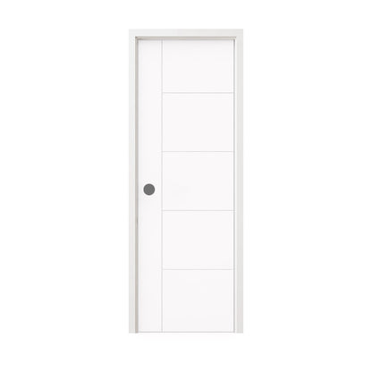 26 in. x 80 in. Berkley Honeycomb Core Primed White MDF Prehung Interior Door