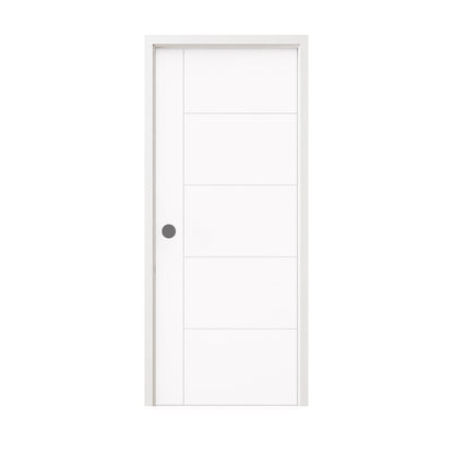 32 in. x 80 in. Berkley Honeycomb Core Primed White MDF Prehung Interior Door