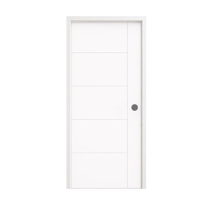 34 in. x 80 in. Berkley Honeycomb Core Primed White MDF Prehung Interior Door