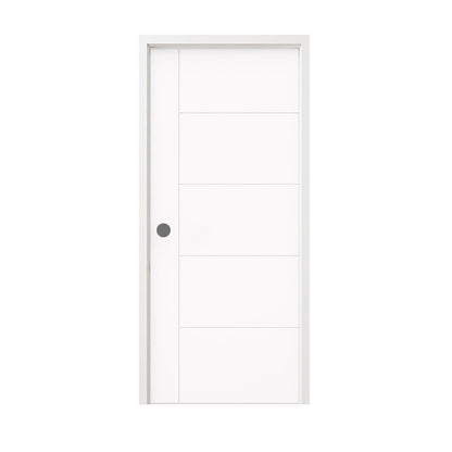 34 in. x 80 in. Berkley Honeycomb Core Primed White MDF Prehung Interior Door